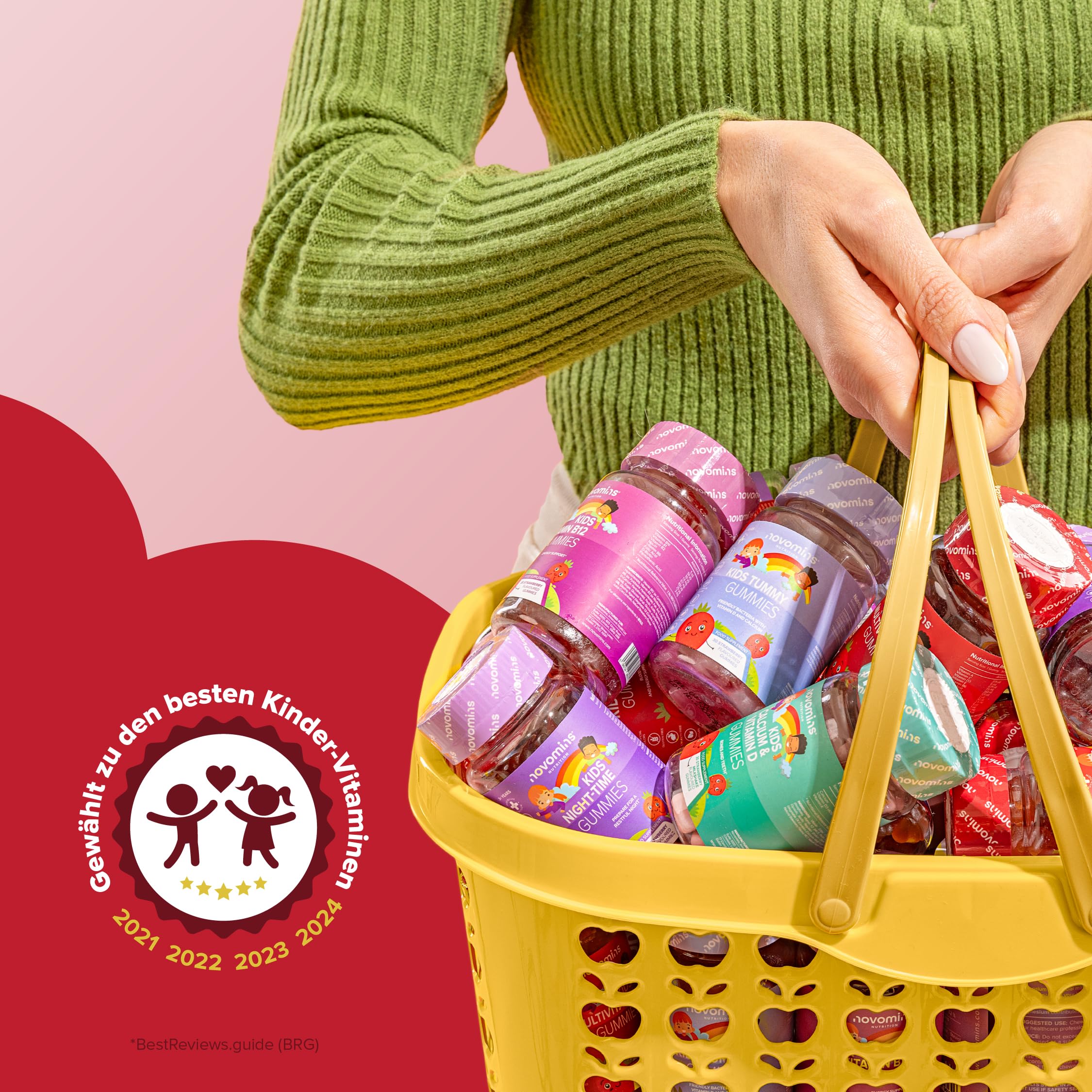 Multivitamin Kinder | 30 Multivitamin Gummies | Glutenfrei | Novomins – Ansicht 14