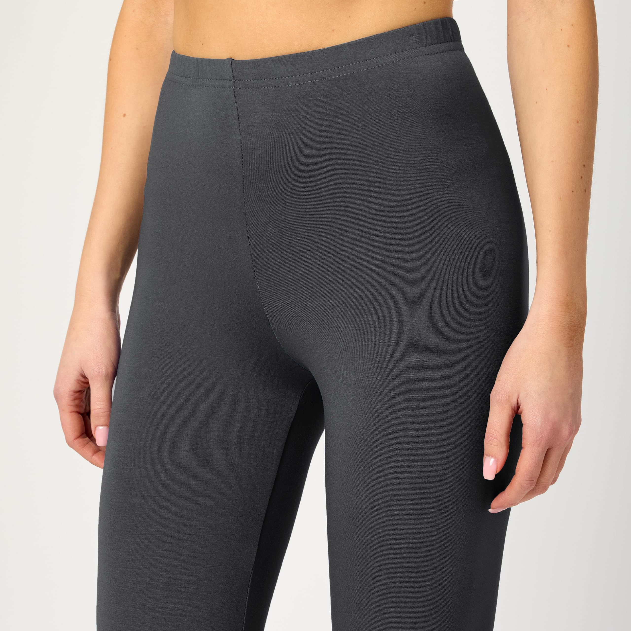Merry Style Leggins Corti Donna 3/4 Pantaloni Capri Leggins Donna in Viscosa Traspirante, Pantaloncini Fitness Corti per Sportivi o Casual MS10-144