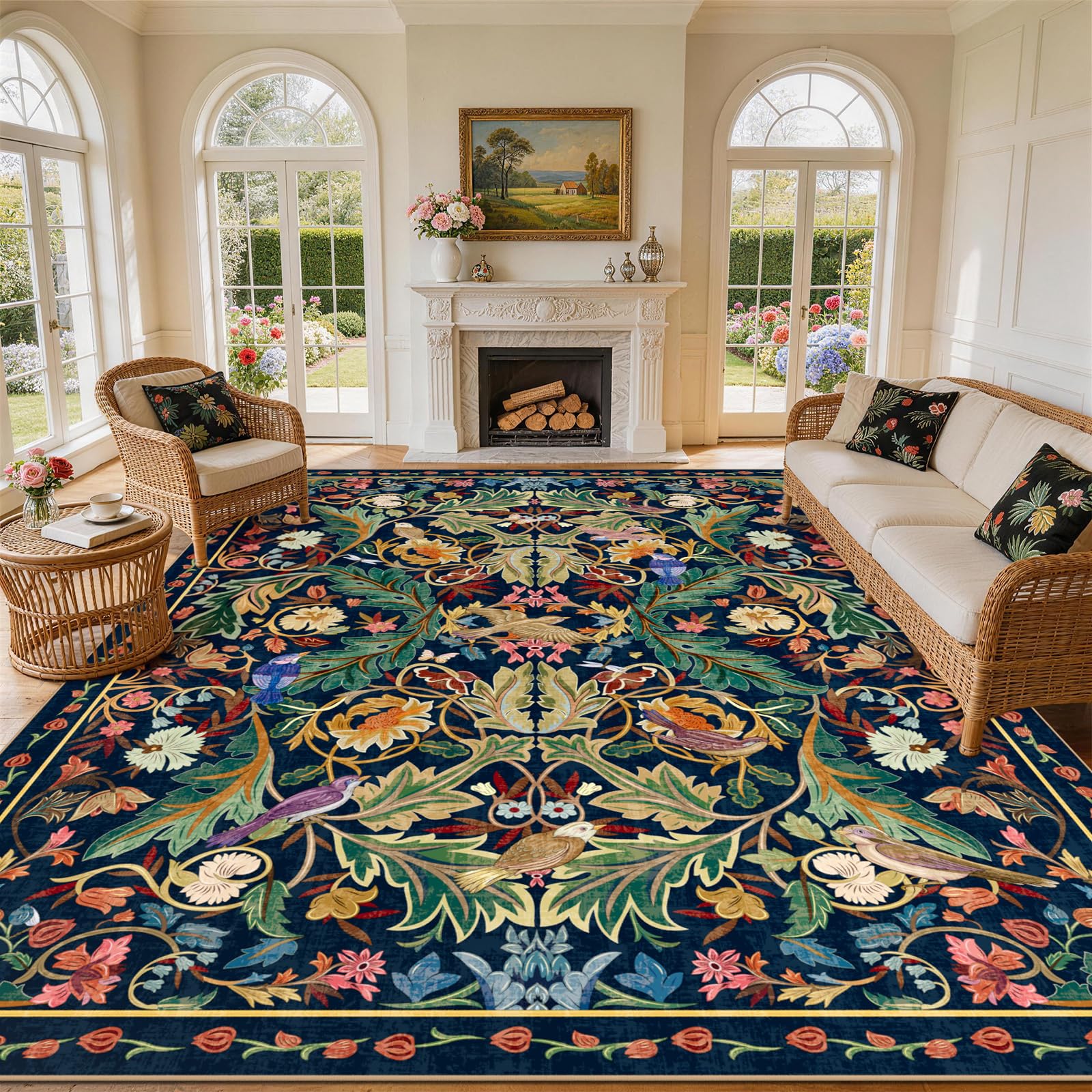 nesrt Boho Jungle Rug