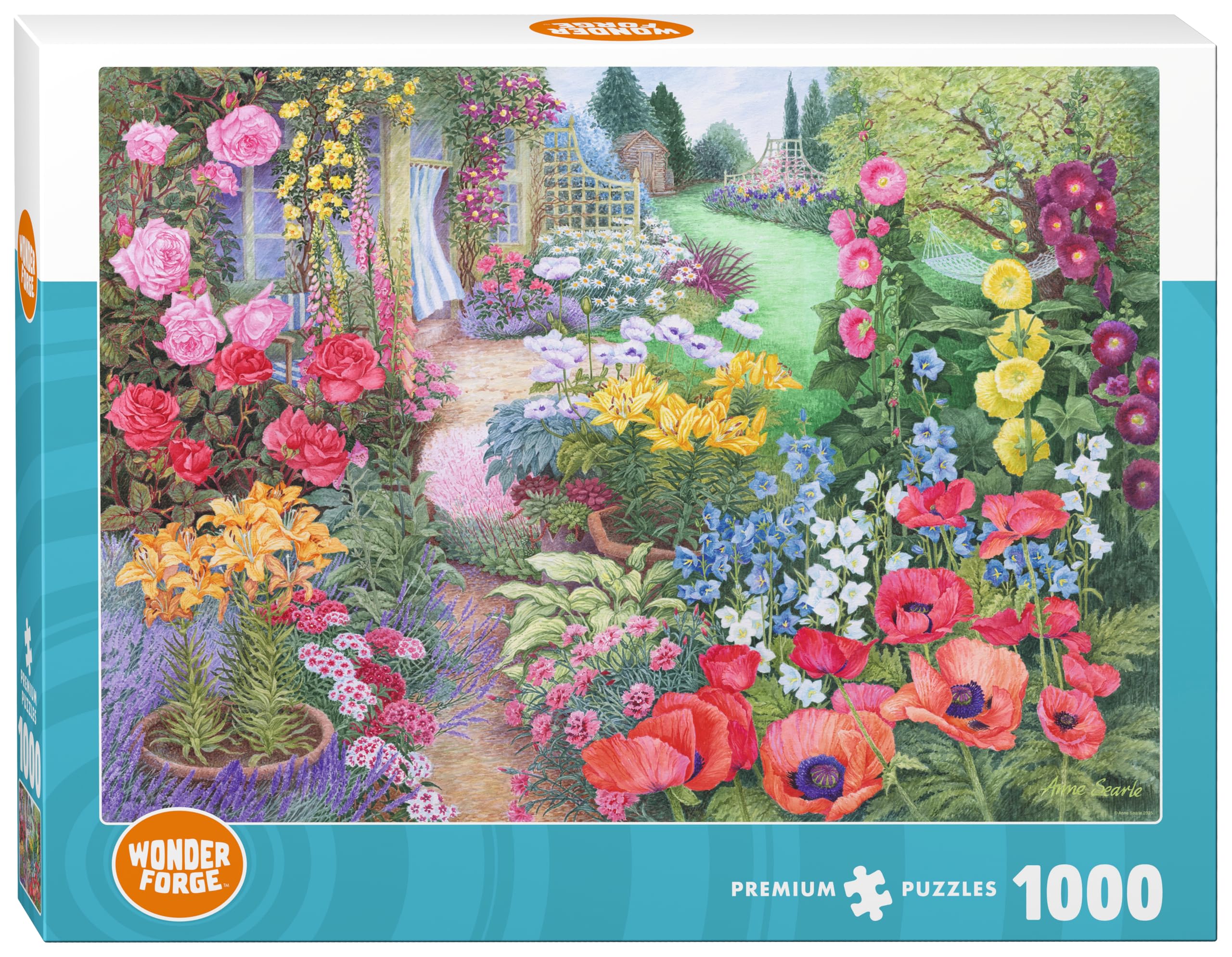 Amazon.com: Wonder Forge Summer Garden 1000 Piece Jigsaw Puzzle