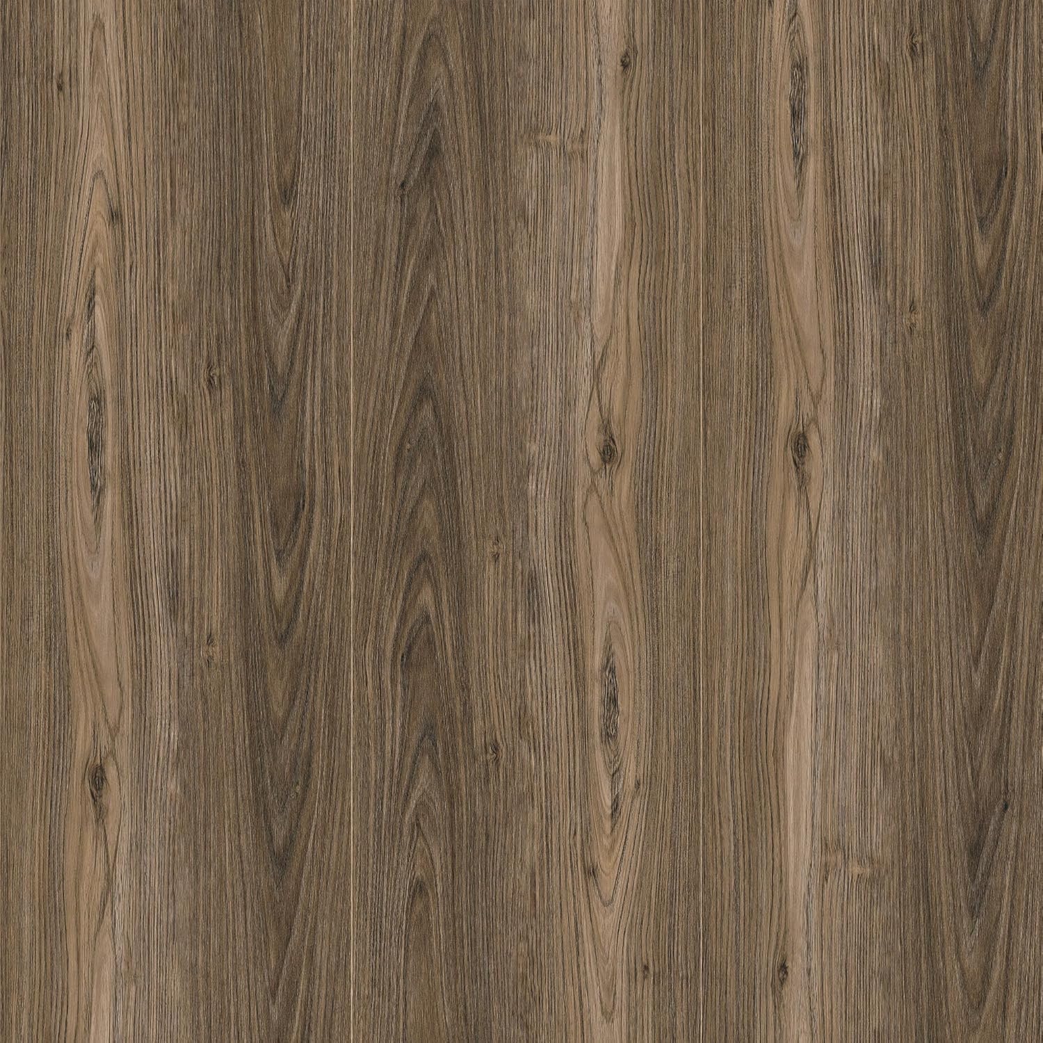 Lareko 52 Sq.Ft Peel and Stick Floor Tile – 630" Length 12" Width Roll - Dark Brown Self-Adhesive Vinyl Flooring Waterproof, Wide Wood Plank for Easy Installation, Bedroom, Kitchen