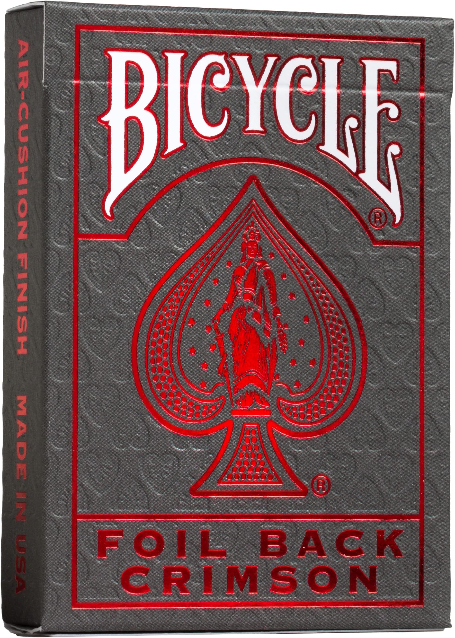 Bicycle Playing Cards: Bicycle - Metalluxe Red