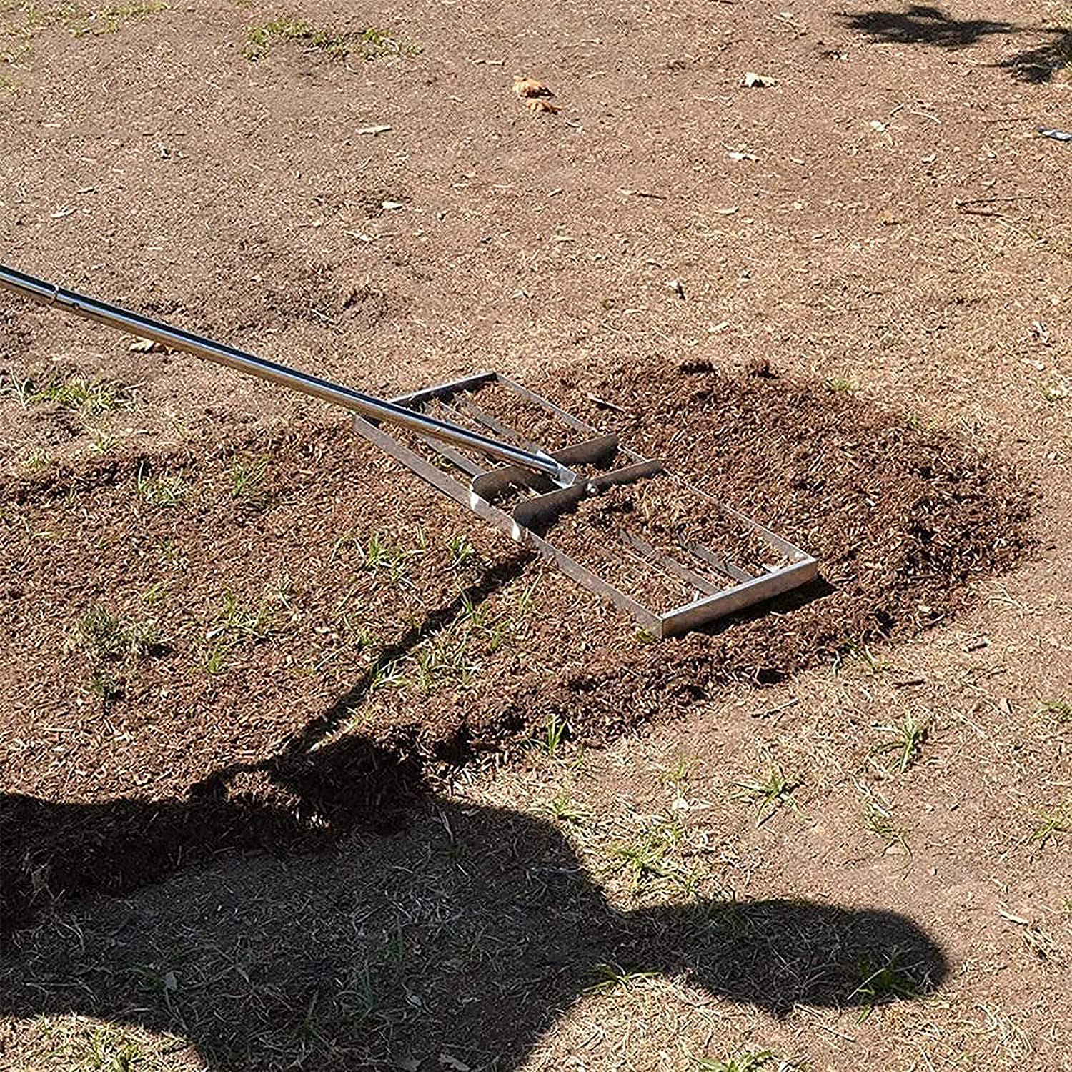 Sprzęt golfowy, poziomnica do trawników golfowych, z uchwytem 43-calowym, ciężka stal nierdzewna o dużej pojemności, narzędzie do wyrównywania trawnika