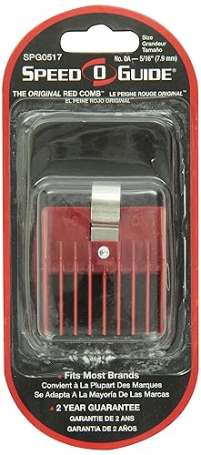 Miniatura 4 de Speed-O-Guide SPG0132 Peine de cortapela, rojo