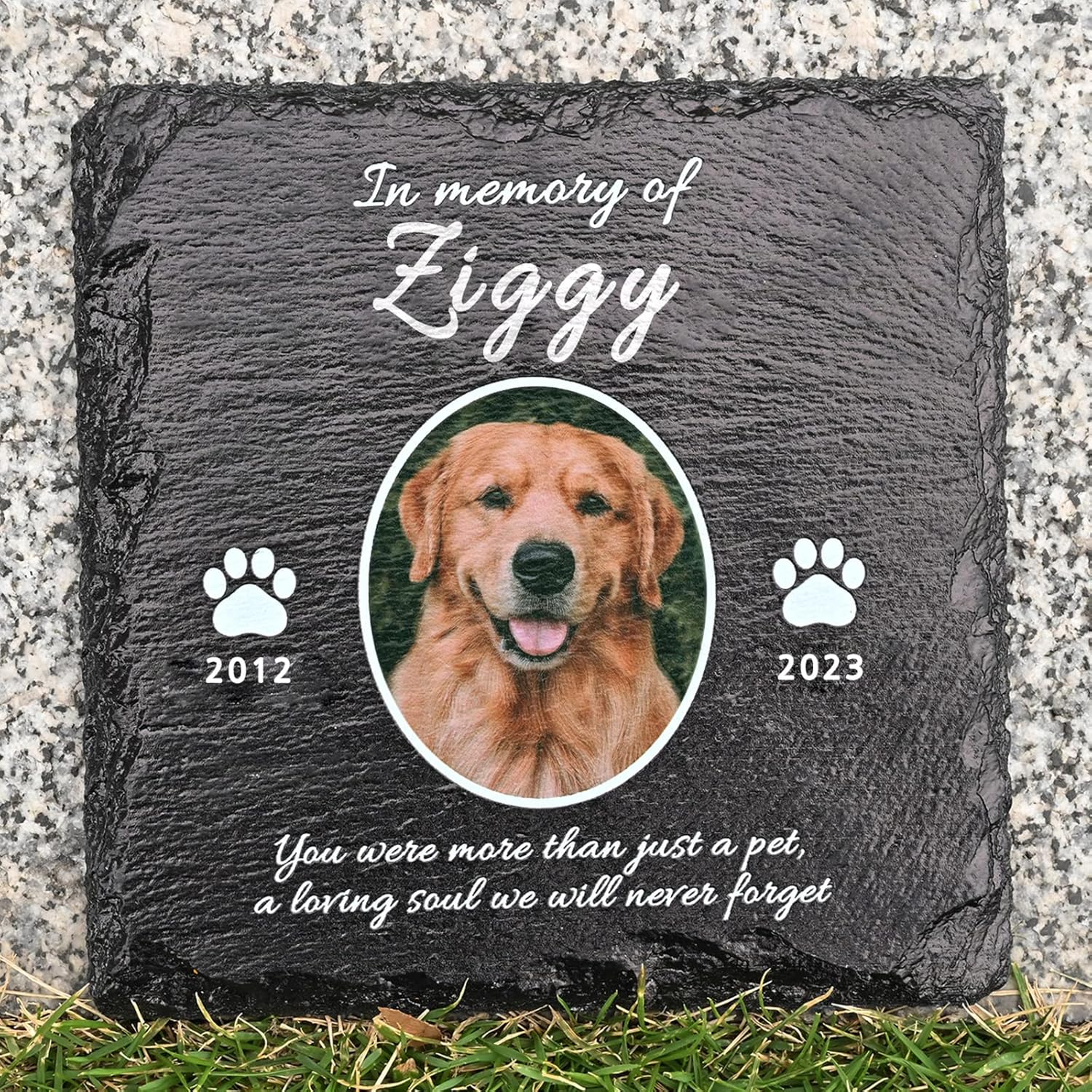 VAPCUFF Dog Memorial Gifts, Personalized Pet Memorial