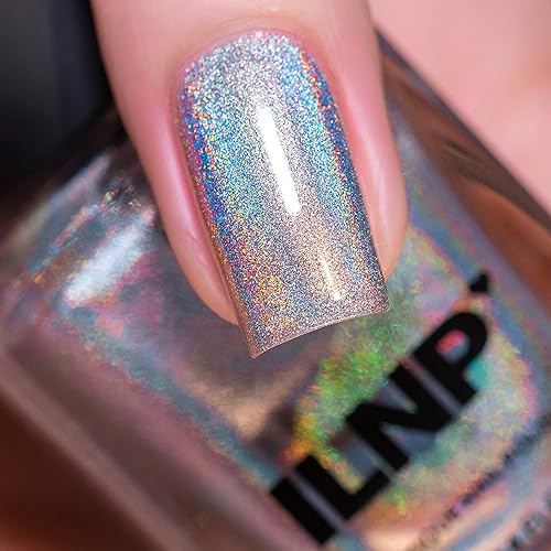 Miniatura 2356 de ILNP Madison Ave Esmalte de uñas holográfico metálico rosa antiguo