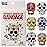 BioSwiss Bandages, Sugar Skull Shaped Self Adhesive Bandage Set, Latex Free, Sterile Wound Care, 24 Count