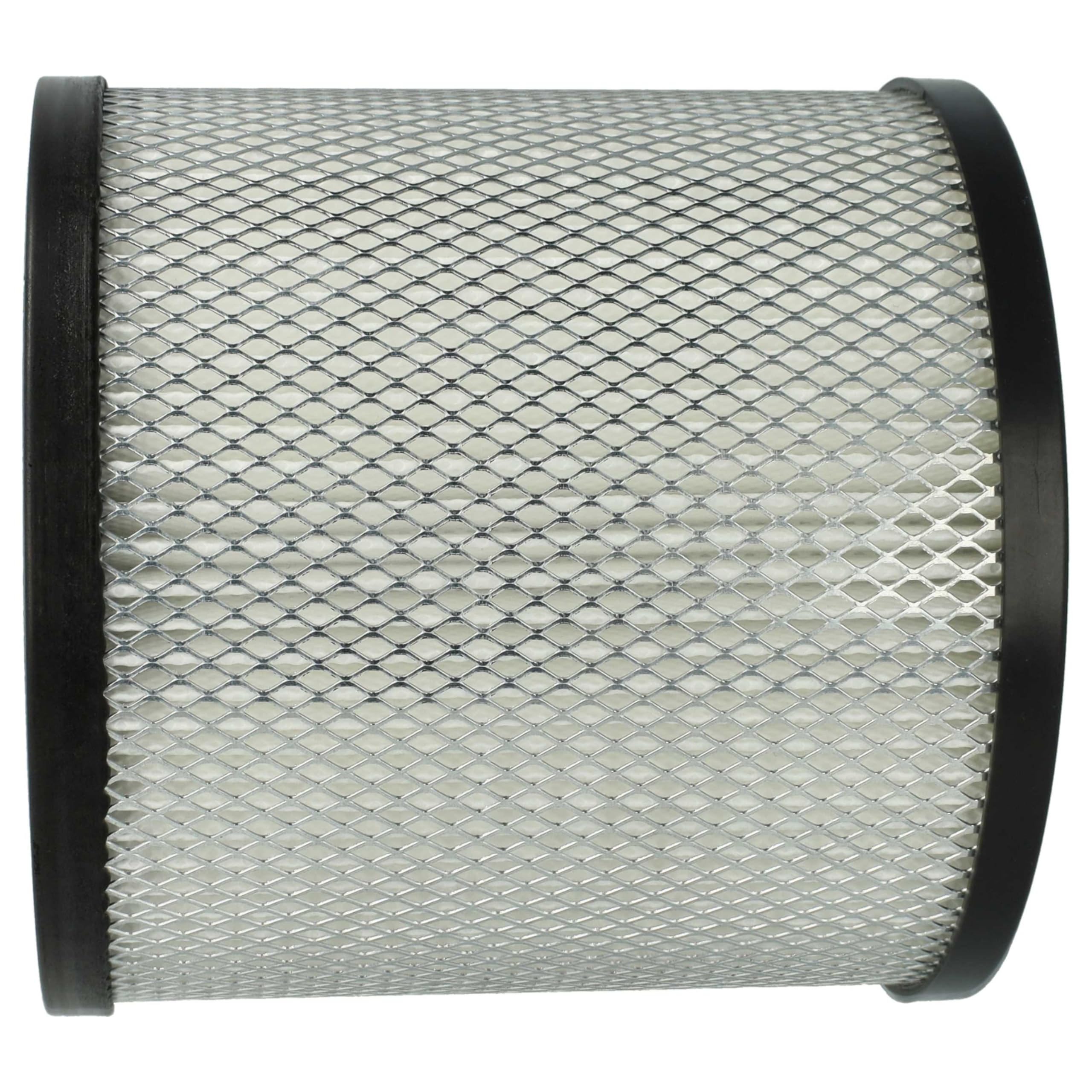 vhbw 3x filtro a pieghe piatte sostituisce Stanley STM42677 per aspiratore - nero/bianco/argento