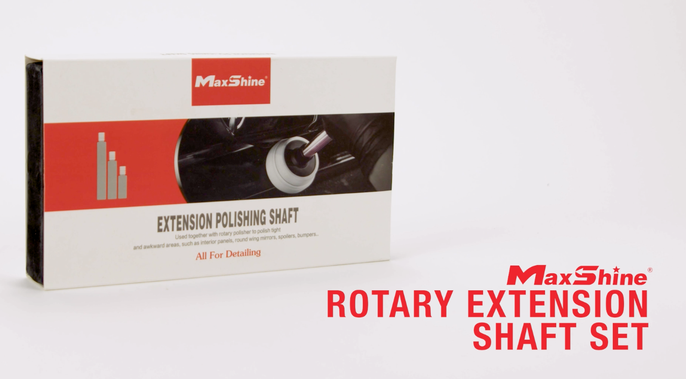 Maxshine Universal Stainless Steel Rotary Extension Shaft Set – 2