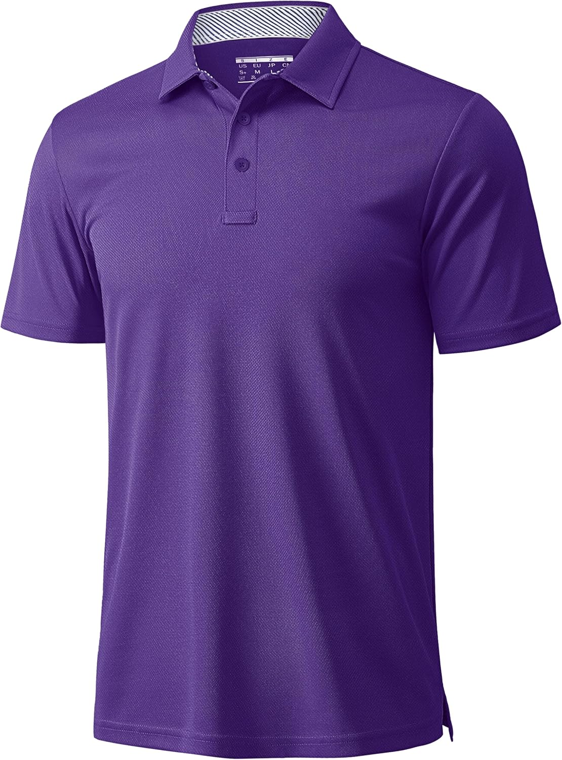 MAGCOMSEN Mens Polo Shirts Short Sleeve Moisture Wicking Performance Collared Shirt Athletic Casual Golf Polos