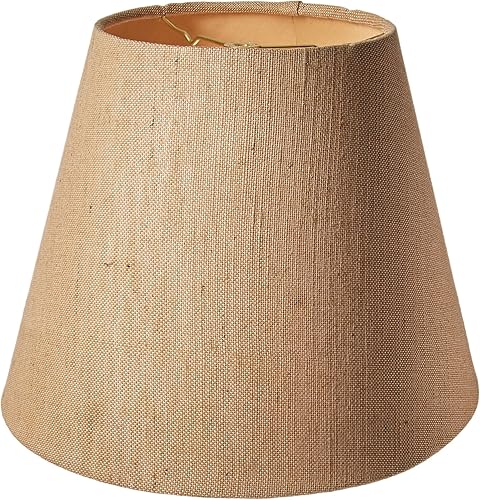 Miniatura 1 de Royal Designs, Inc. Deep Empire - Pantalla de lámpara de tapa dura, lino Bélgica, 8 x 14 x 11