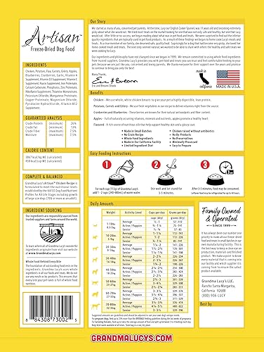 Miniatura 2 de Comida para perro liofilizada sin grano de Grandma Lucy