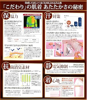 Amazon | ひだまり 「 極 」 (上下セット) 【婦人用・Lサイズ】 健康