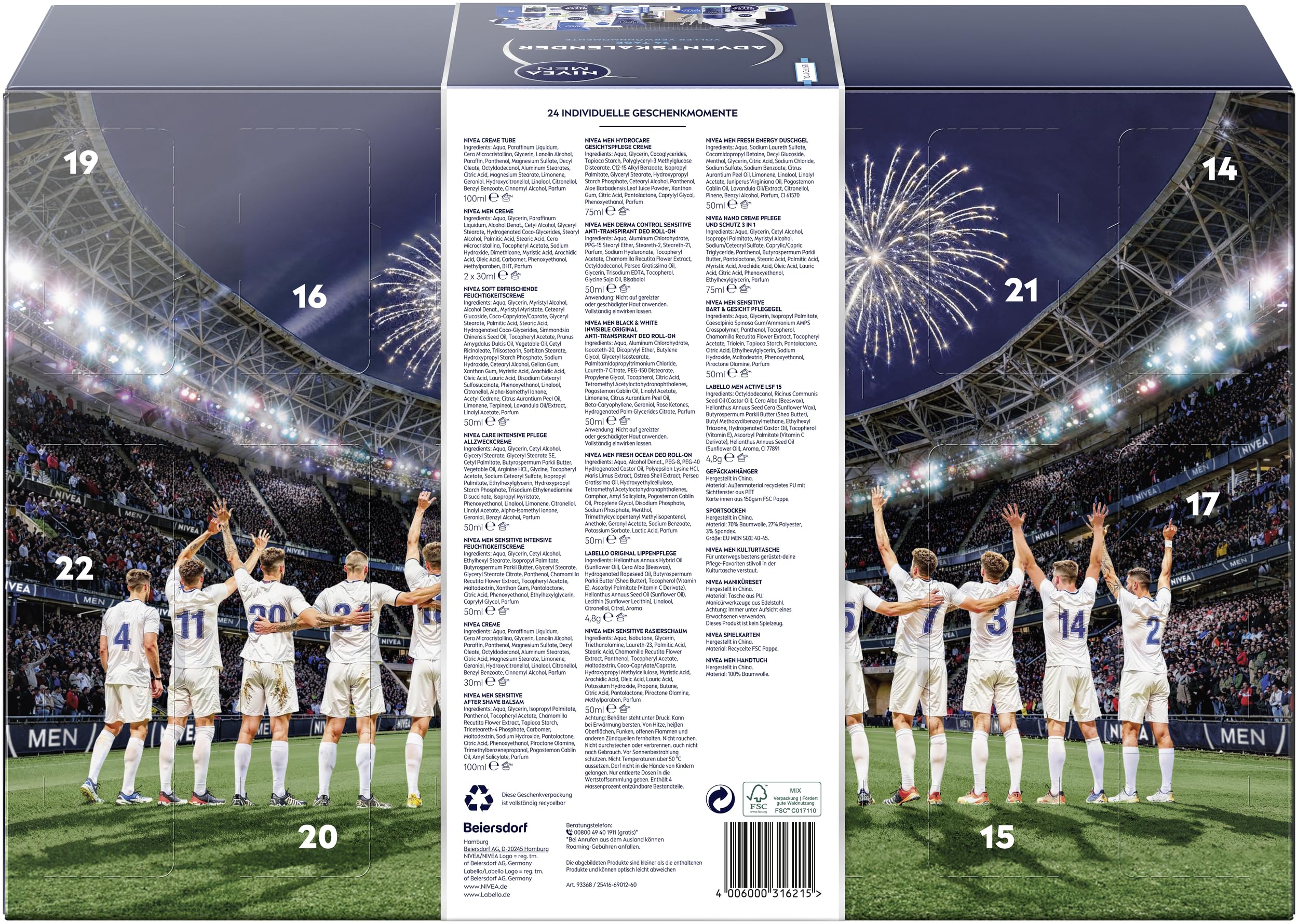 NIVEA NIVEA Adventskalender Male 2026 1 ST