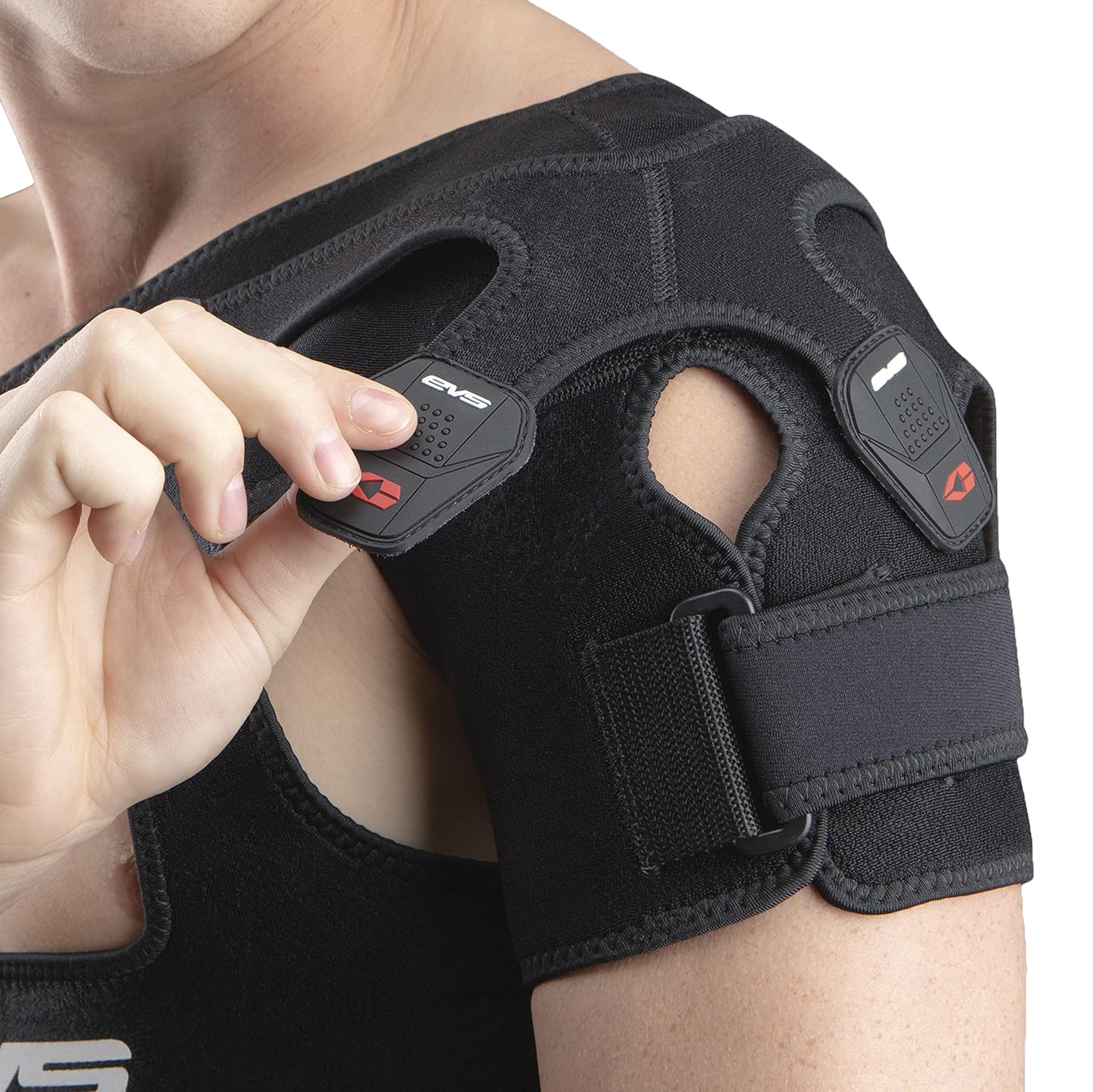 EVS Sports SB03BK-XL SB03 Shoulder Brace (Black, X-Large) : Automotive