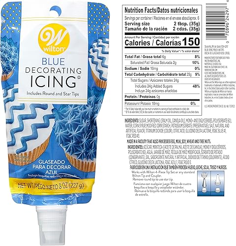 Miniatura 8 de Wilton Juego de decoración de tartas Rainbow Icing, 7 piezas