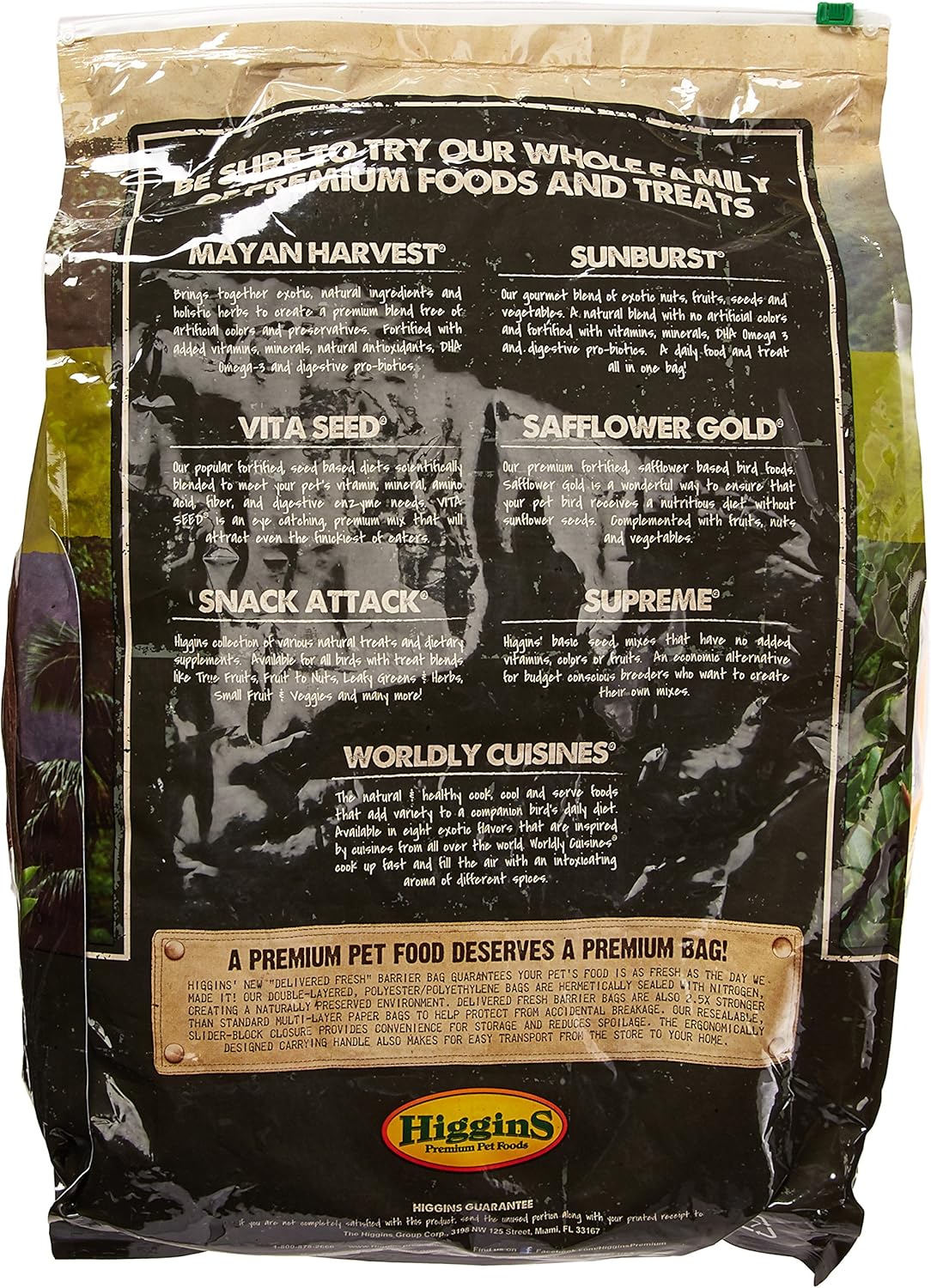 Higgins 466164 Vita Seed Canary Food For Birds, 25-Pound