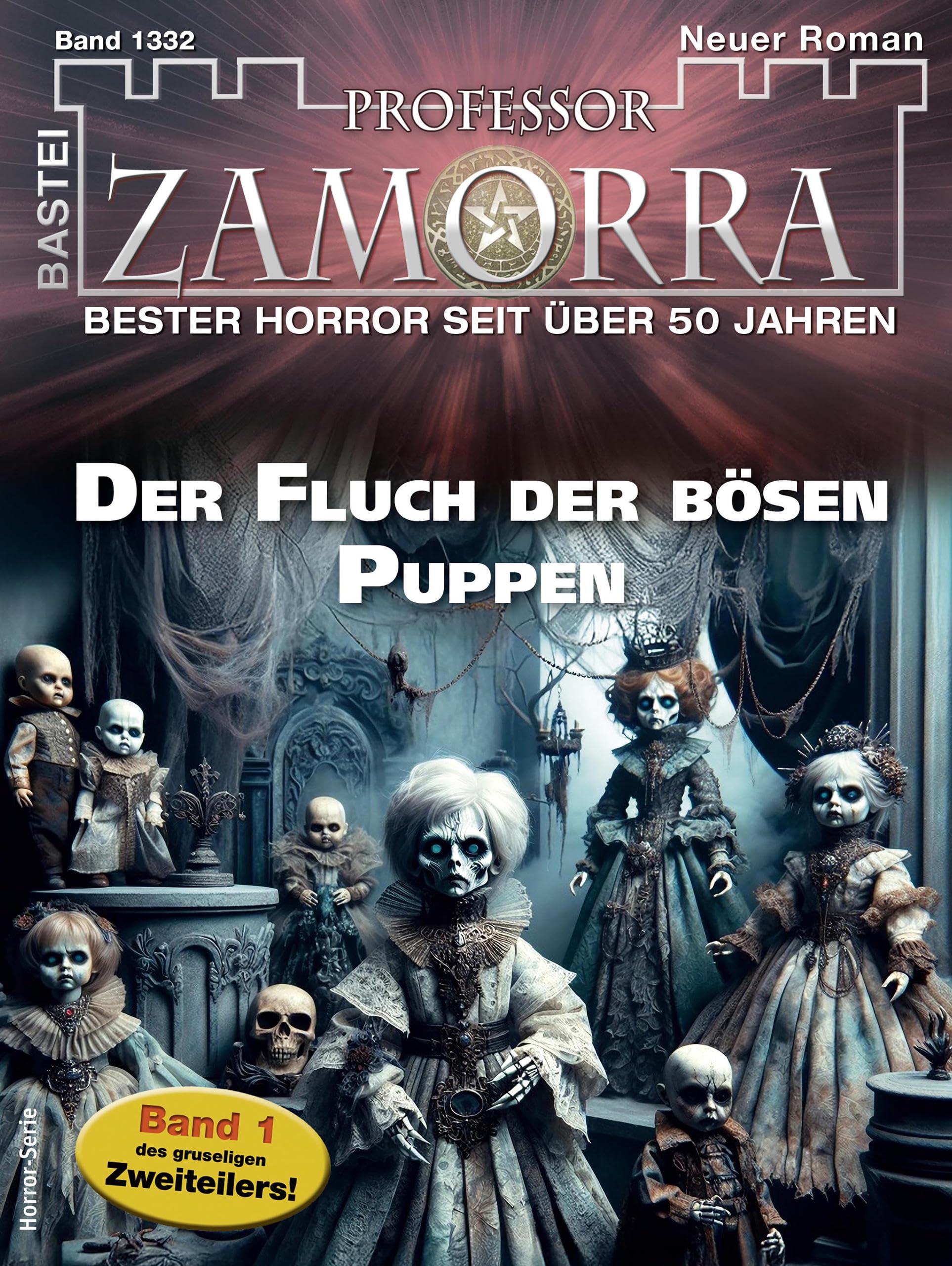 Cover of Professor Zamorra, #1332: Der Fluch der bösen Puppen
