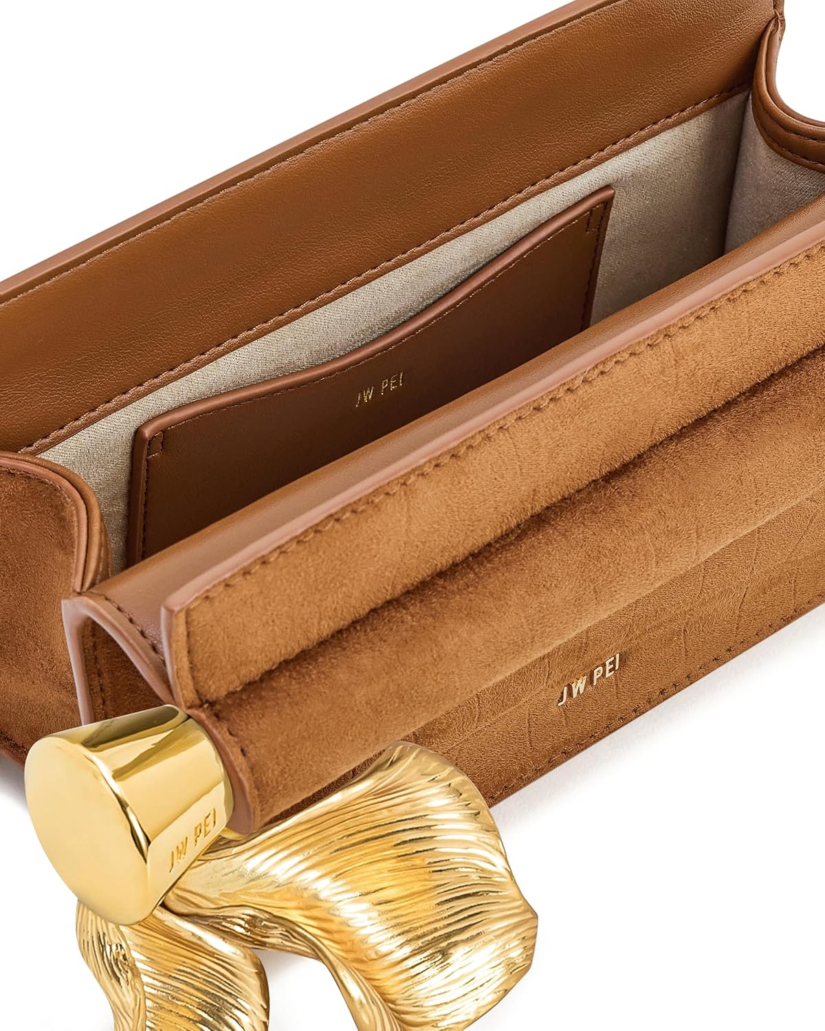 JW PEI Women's Holly Metal Pendant Embellished Clutch - Image 6