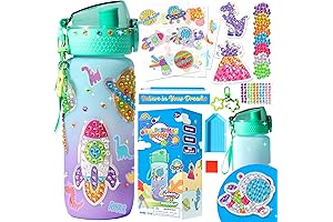 AGENTLAN Decorate Your Own Water Bottle Kits for Boys