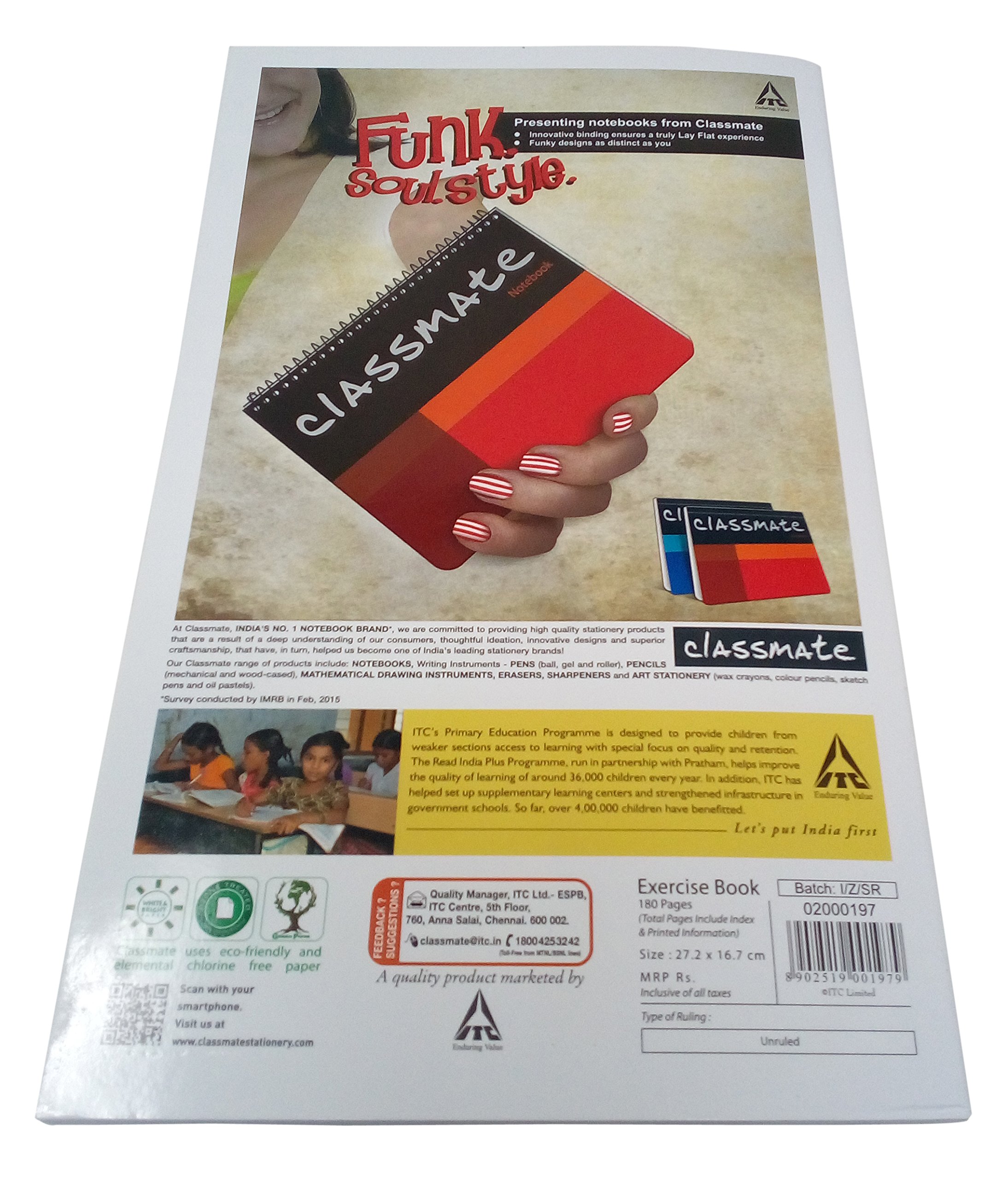 Classmate Notebooks Advertisement