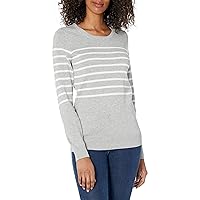 Amazon Essentials Maglione Girocollo Leggero A Maniche Lunghe (Taglie Forti Disponibili)