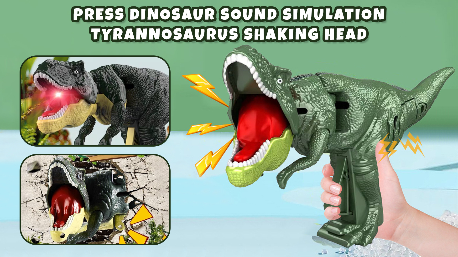 Buy Zest 4 Toyz Dinosaur Toy Trigger T-Rex Innovative Telescoping
