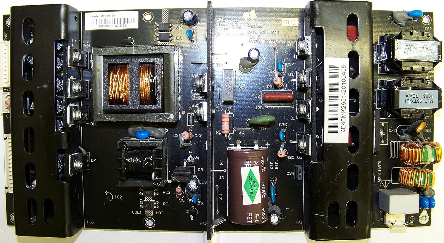 Megmeet MLT198TXM Power Supply Electronics