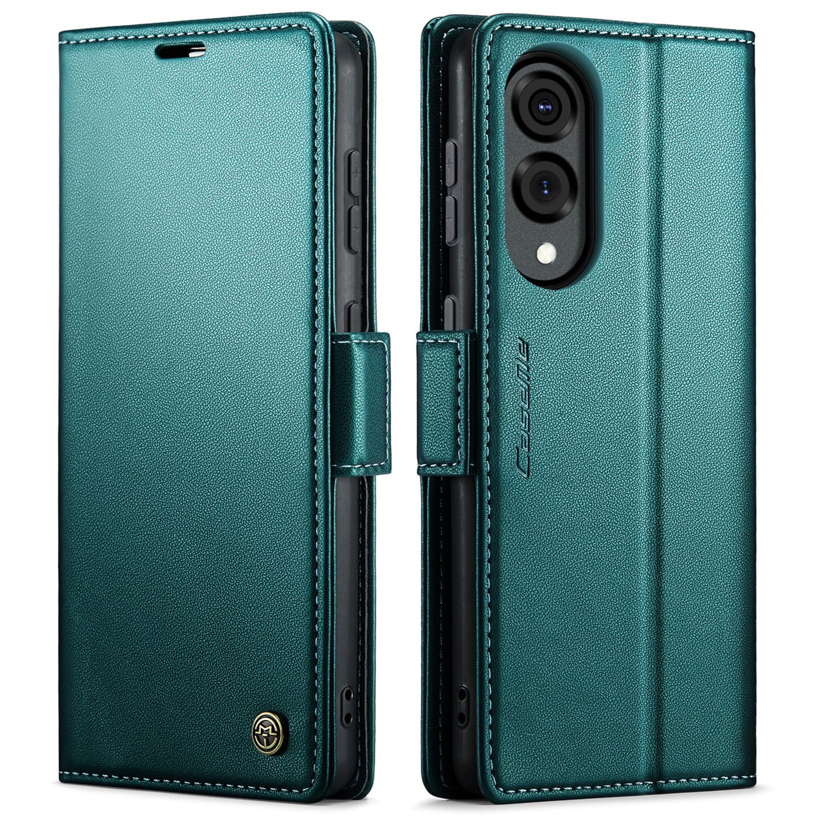 Newhalper Wallet Case Designed for Samsung Galaxy S25 Edge 6.7 inch [Card Holder][RFID Blocking][Premium PU Leather] Flip Phone Cover for S25 Edge (