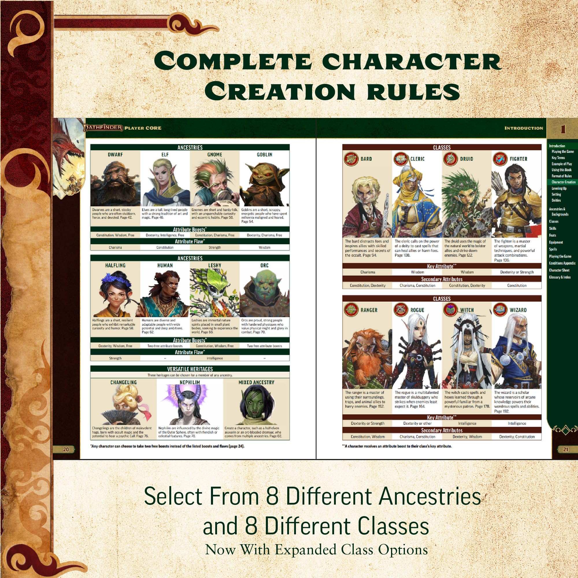 Pathfinder RPG: Pathfinder Player Core Pocket Edition (P2)