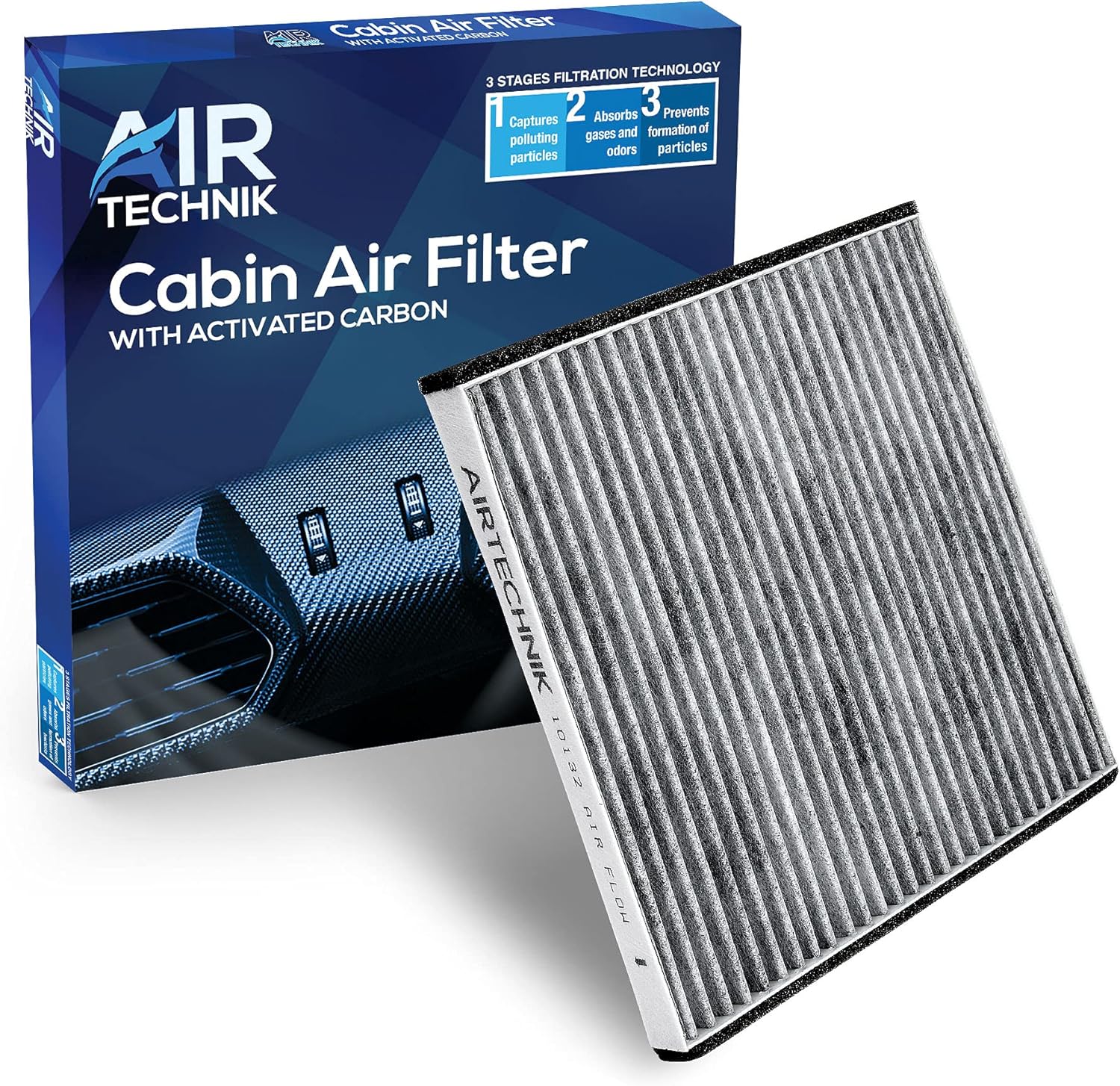 AirTechnik CF10132 Cabin Air Filter w/Activated Carbon Fits Lexus ES330, GX470