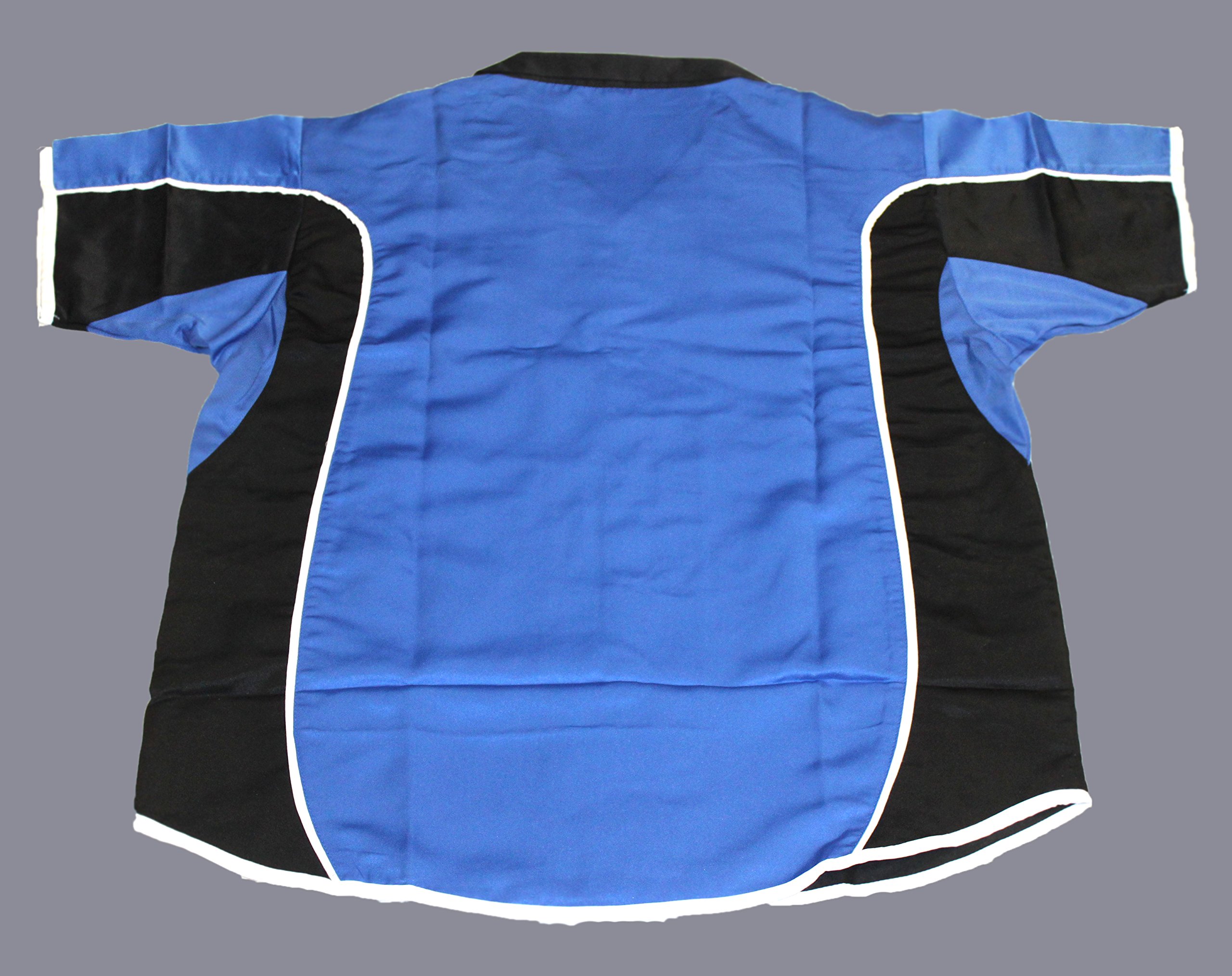 Lisaro Darthemden Darthemd Darts Shirt, Dartshirt, Shirt, Dart Kleidung, Dart-Tshirts, Dart Hemden auch mit eigene Logo möglich!! schwarz-Blau