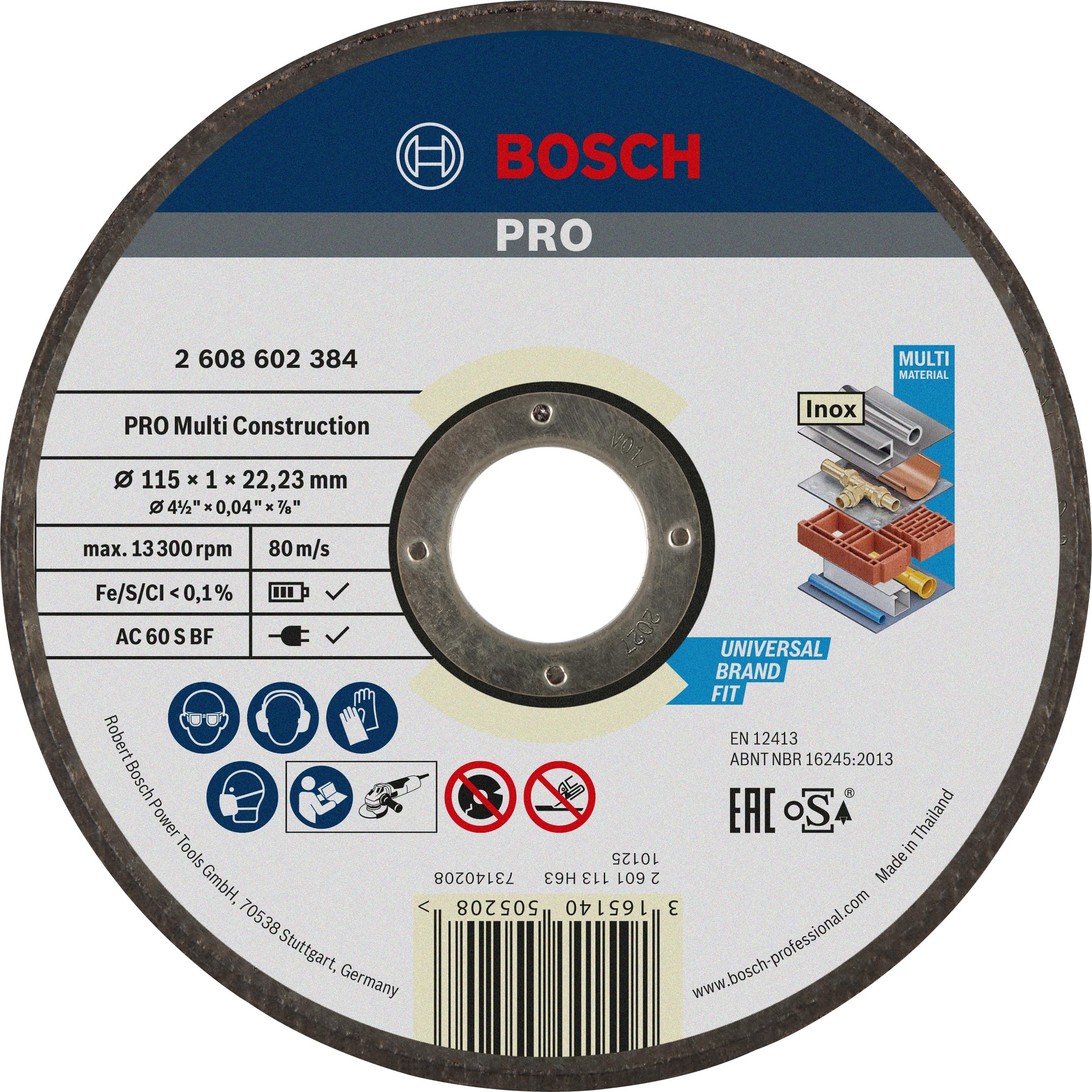 Bosch BD2171 Dischi Freno, Certificato ECE-R90, 1 Set Di 2 Dischi