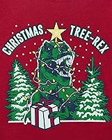Vista 3 de The Children's Place Pijama de Navidad unisex para bebé, algodón