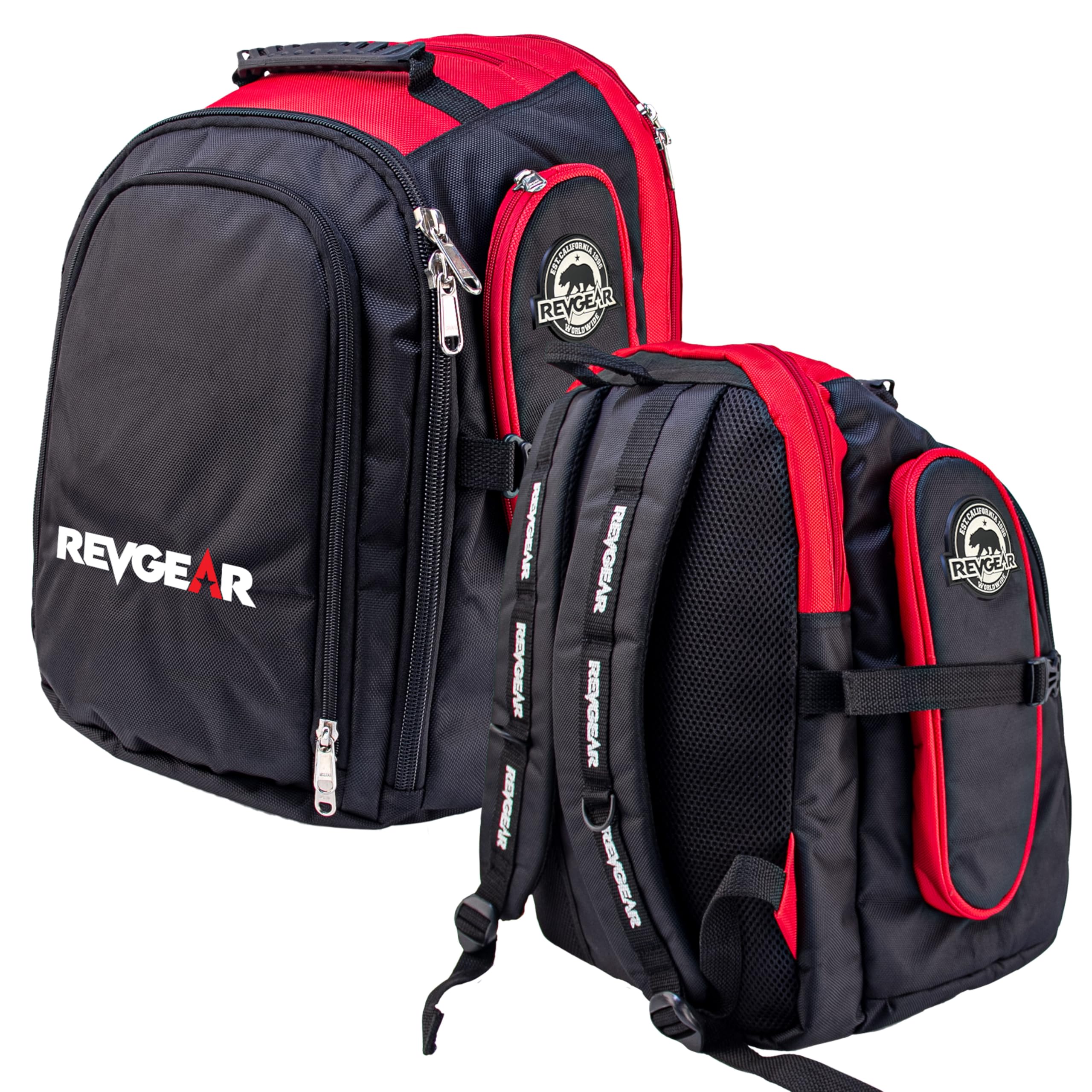 Revgear Gym Backpack, Gym Bag Travel Locker, Training Bag Backpack for MMA, Boxing, MMA, Muay Thai BJJ, Kickboxing - Multi Compartments (X-Large)