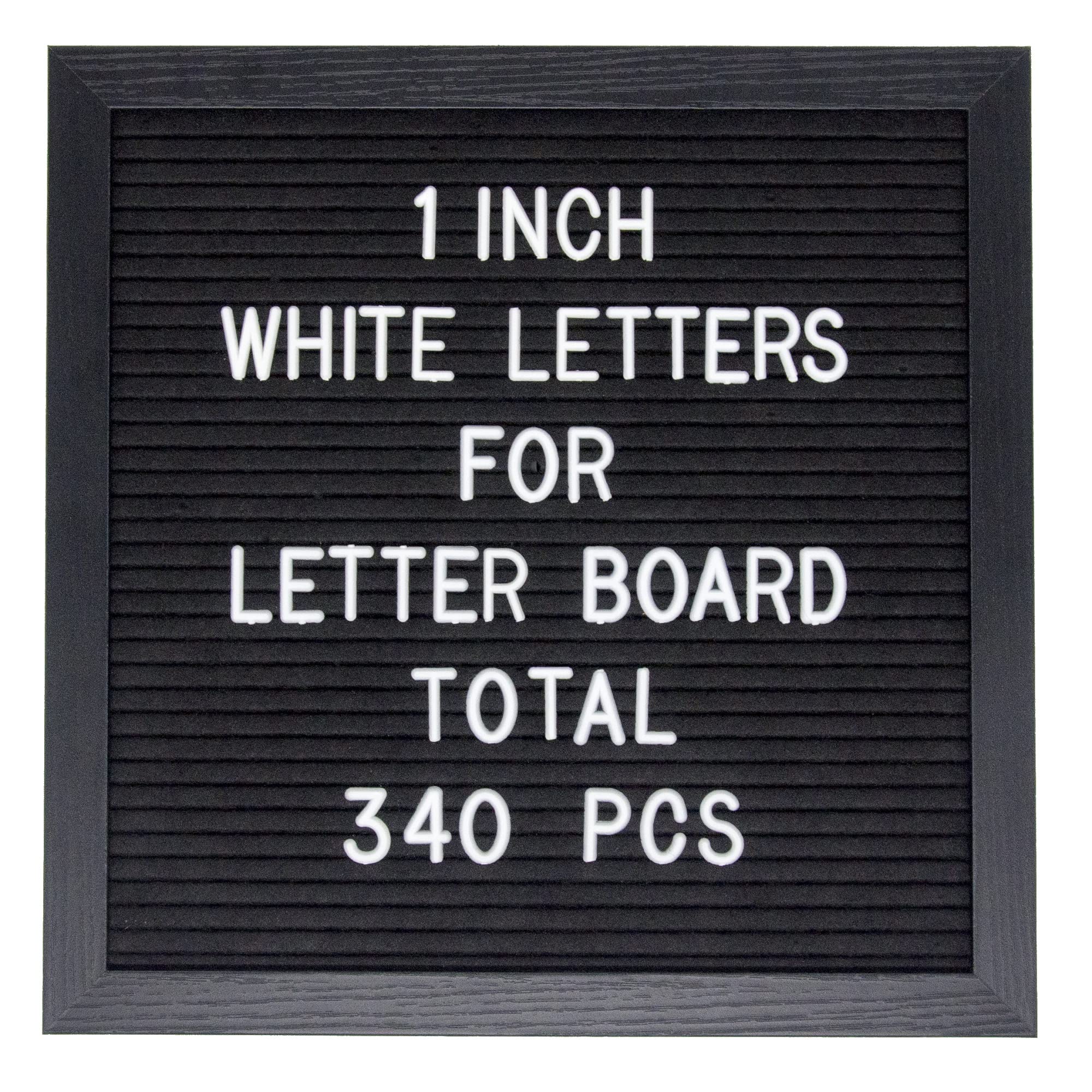 Buy G GAMIT Felt Letter Board Golden Letters 1 inch white Letters for