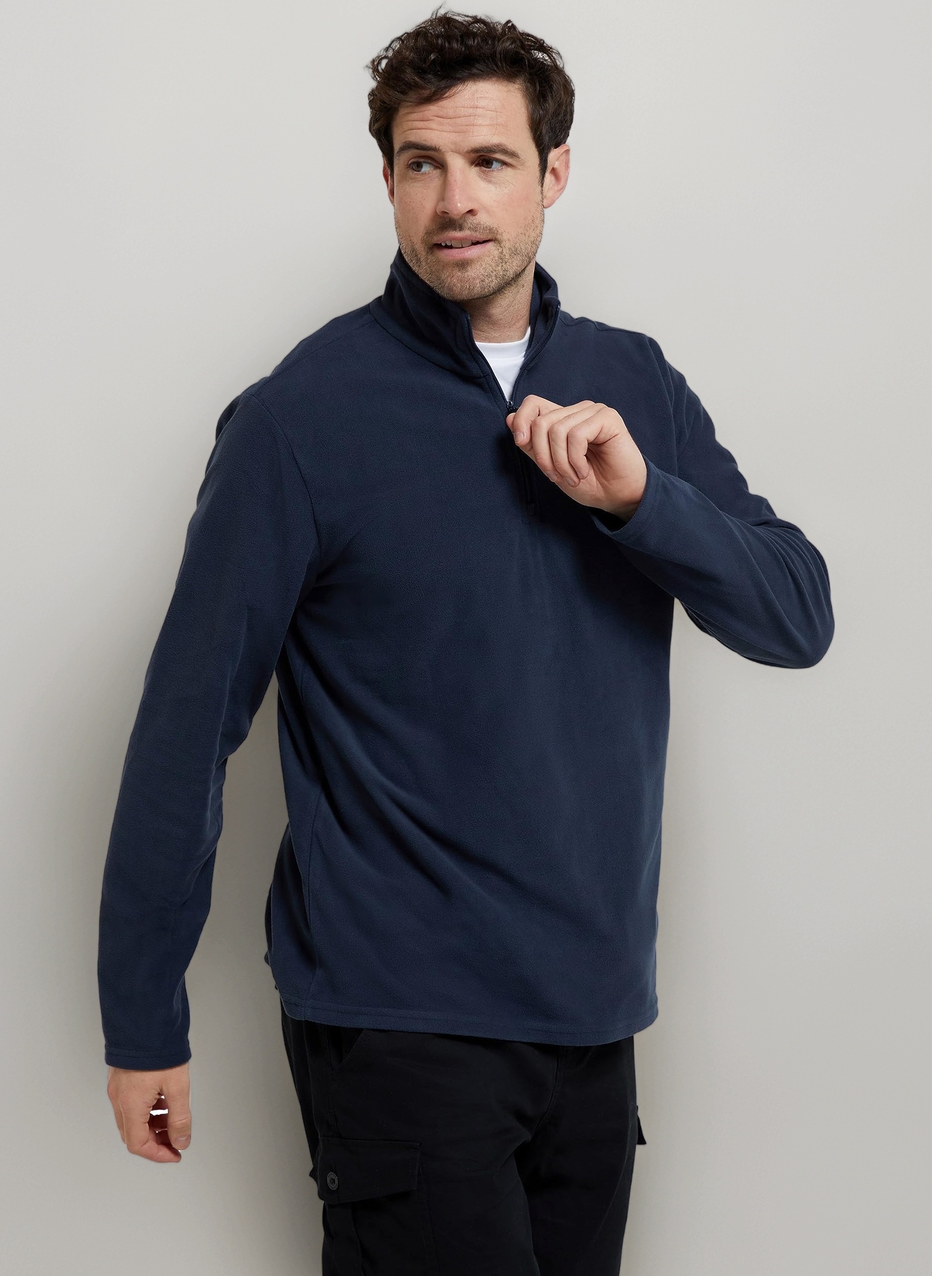 Camber II Mens Half-Zip Fleece - Lightweight & Quick Dry Microfleece - Autumn, Winter, Outdoors