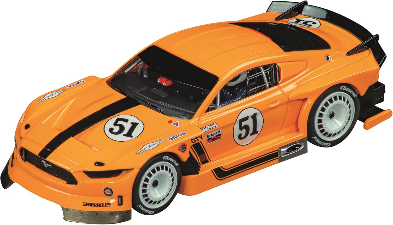 Carrera 27788 Ford Mustang GTY No.51 1:32 Scale Evolution Analog Slot Car