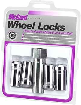 McGard Wheel Locks 24216 M14x1.5 ロックナット Amazon.com: MCGARD 24210 Chrome Cone Seat Wheel Locks (M14 x