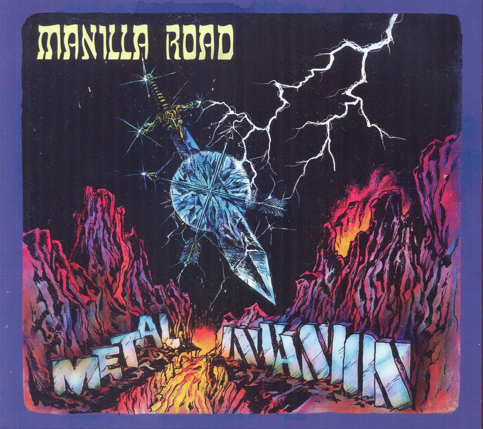 Manilla Road Metal / Invasion 2CD New 90204773992