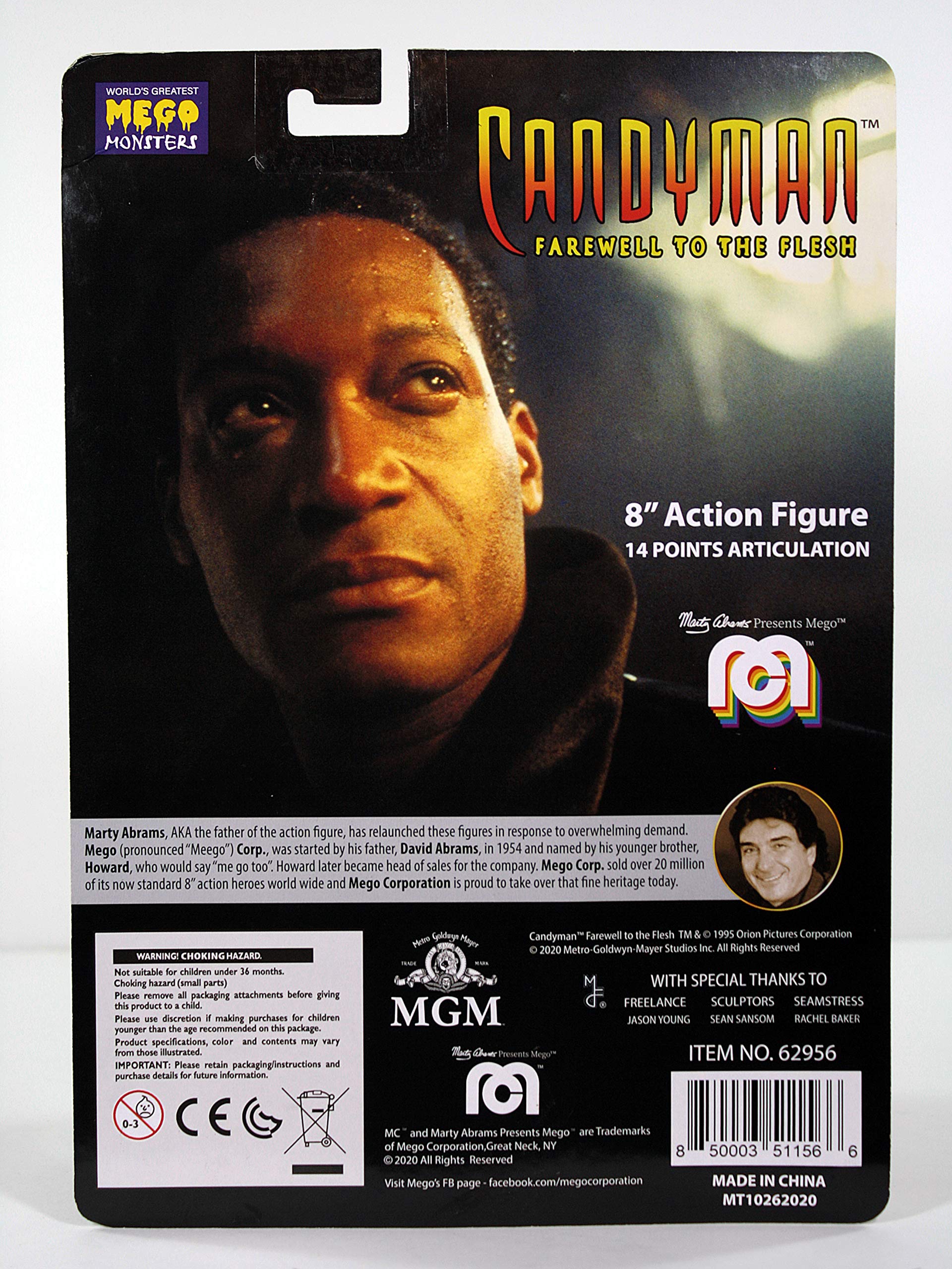 Amazon.com: Mego Horror Candyman 8