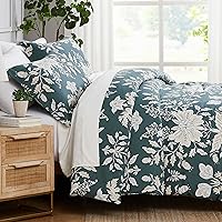 Vista 23 de Southshore Fine Linens - Juego de fundas para edredón de gran tamaño, 3 piezas