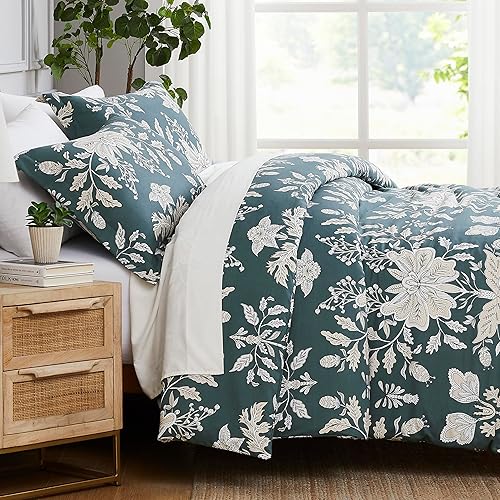 Vista 24 de Southshore Fine Living, Inc. Juego de funda de edredón extra grande tamaño King/California King, ropa de cama suave de alta calidad con cierre de 05