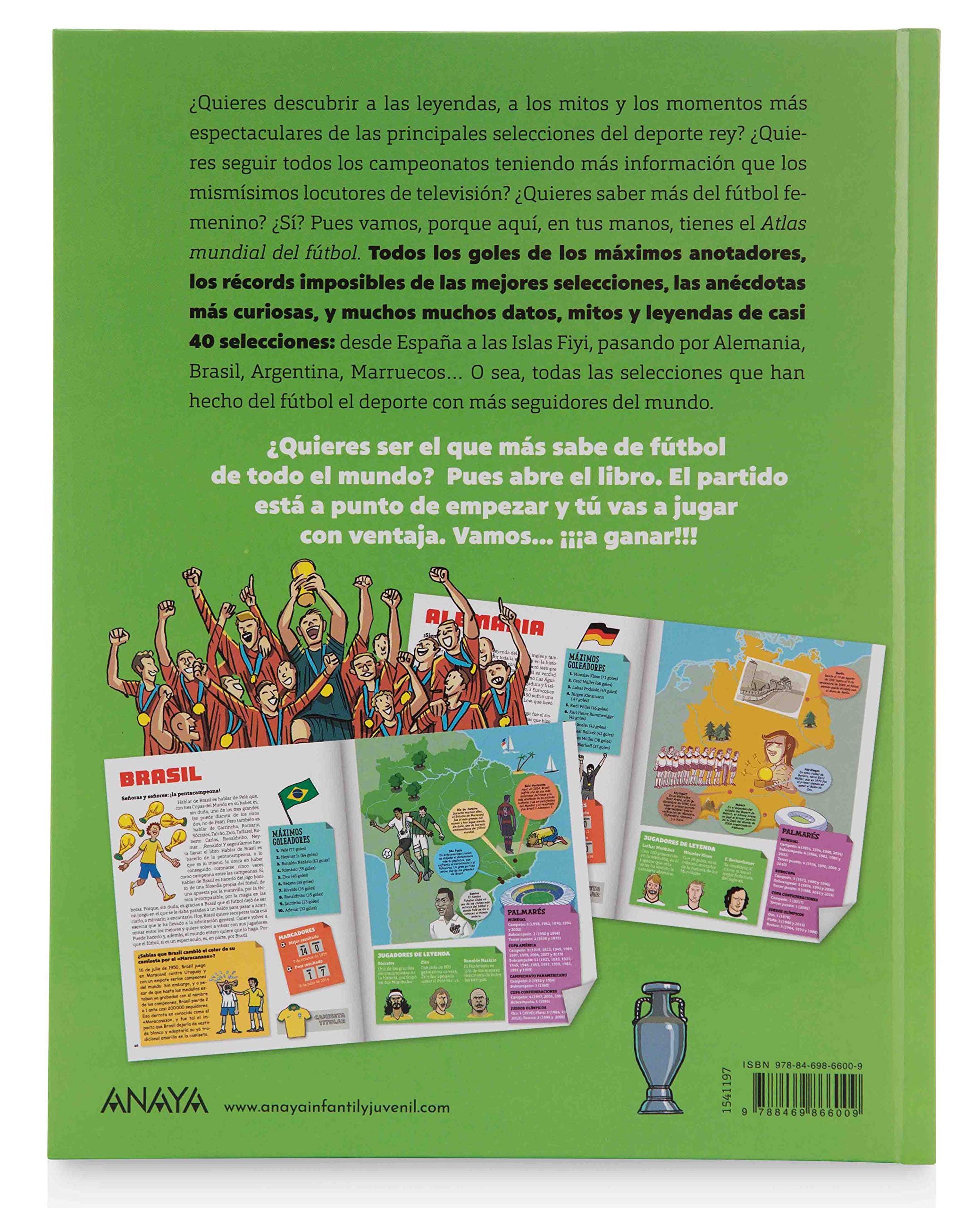 Atlas mundial del fútbol: Edición actualizada 2021