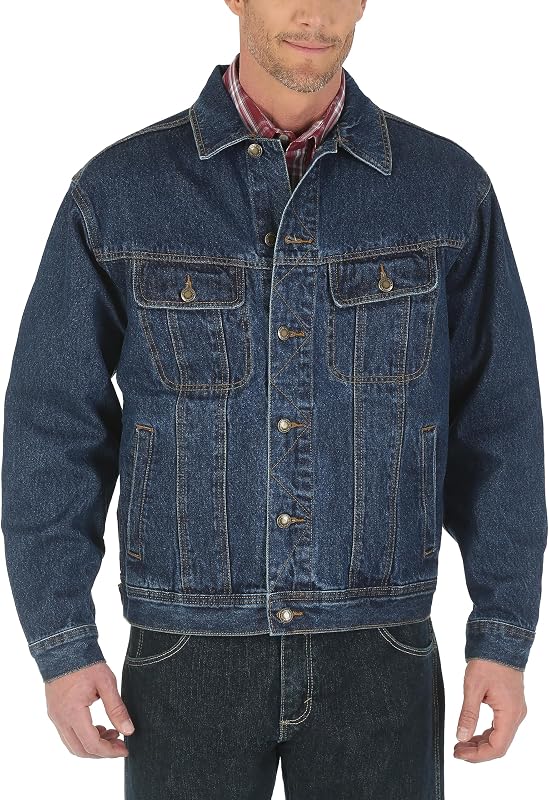 Wrangler campera vaquera sin forro para hombre Rugged Wear
