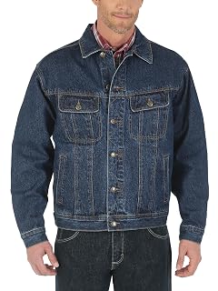 Wrangler Mens Rugged Wear Unlined Denim Jacket