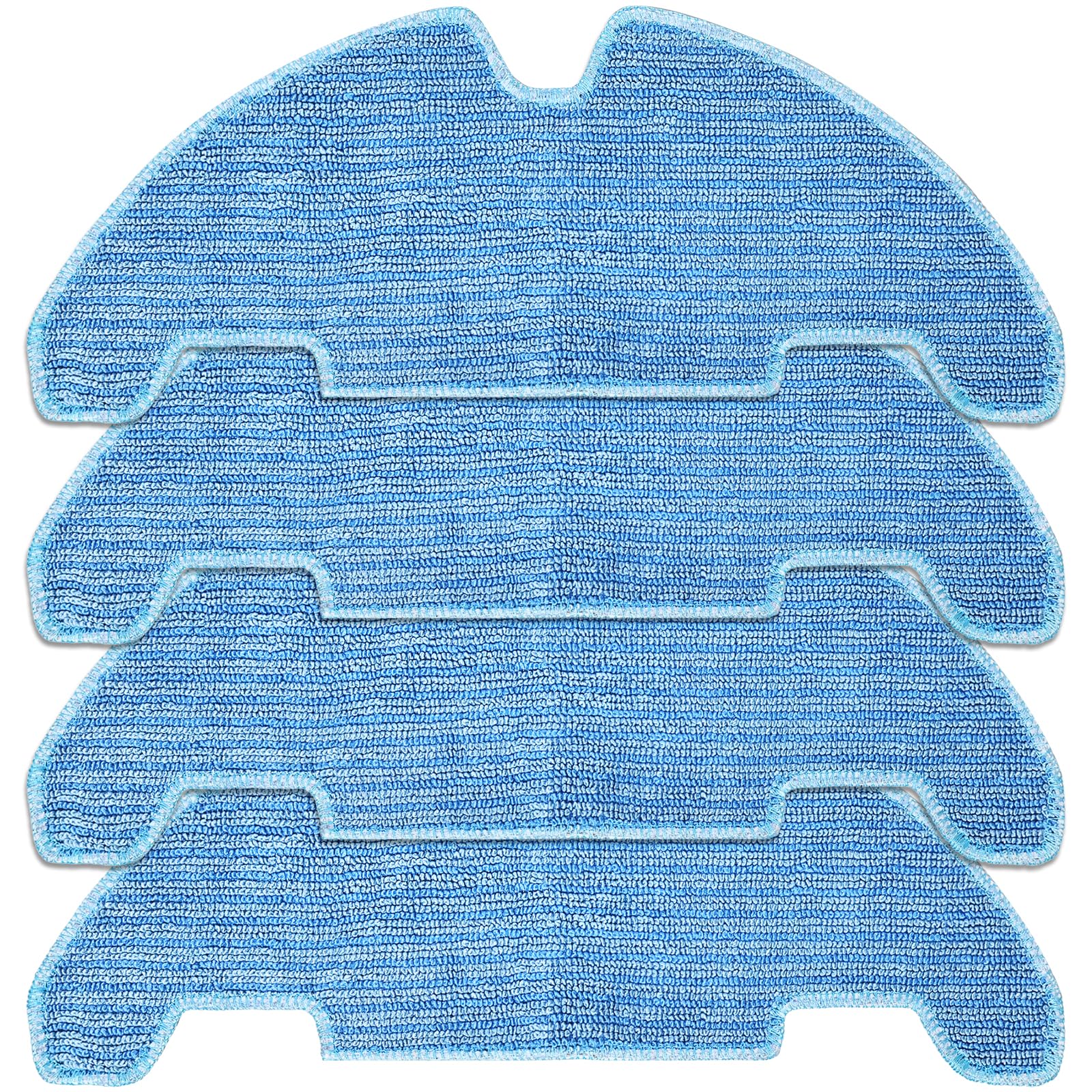 DianSung Microfibre Serpillières Lavables pour Lefant M330 Pro - 4 Pièces Réutilisables, Accessoires Aspirateur Robot, M