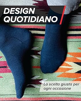 Vitsocks Calzini Lunghi Calzini Lunghi Lana Merino 80% Uomo - Caldi Invernali, Morbidi E Traspiranti Calze Termiche Lana - Foto 11
