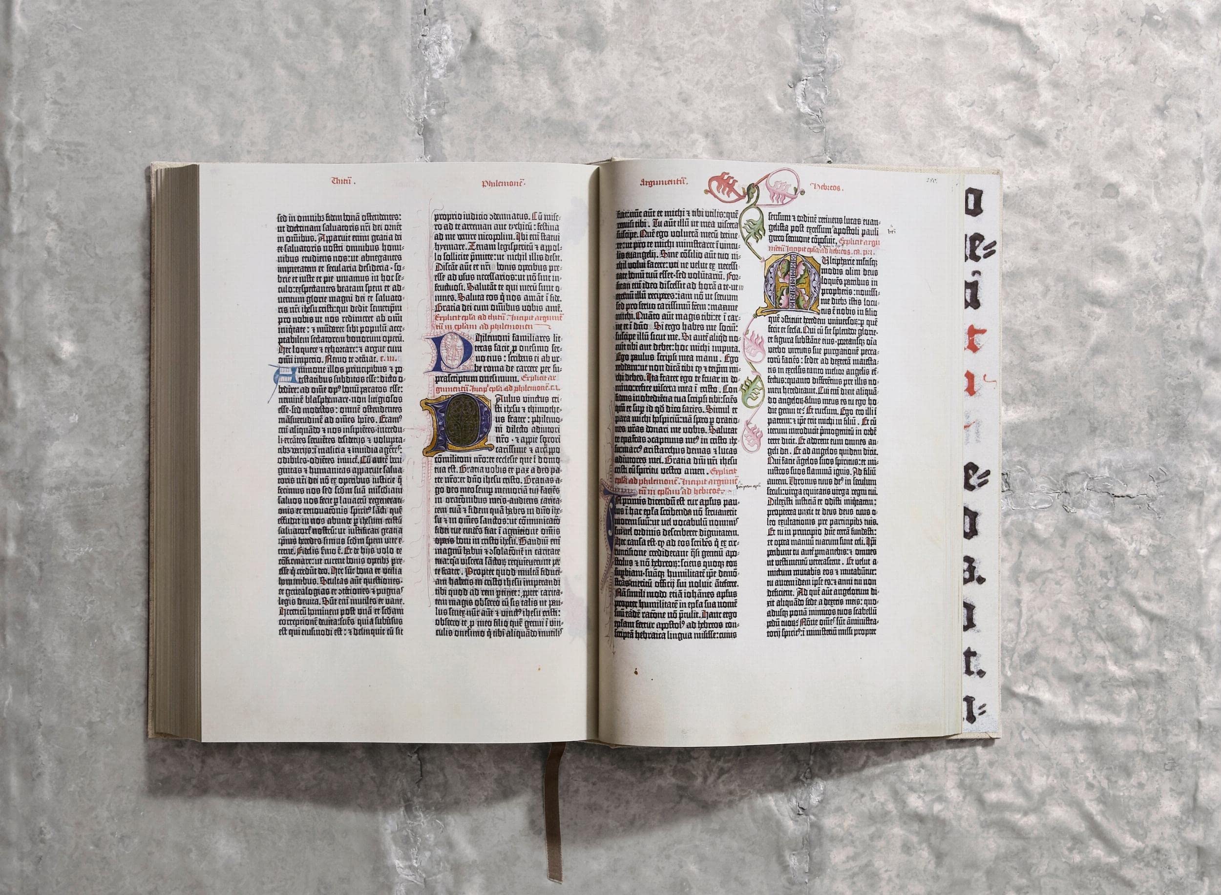 Die Gutenberg-Bibel von 1454