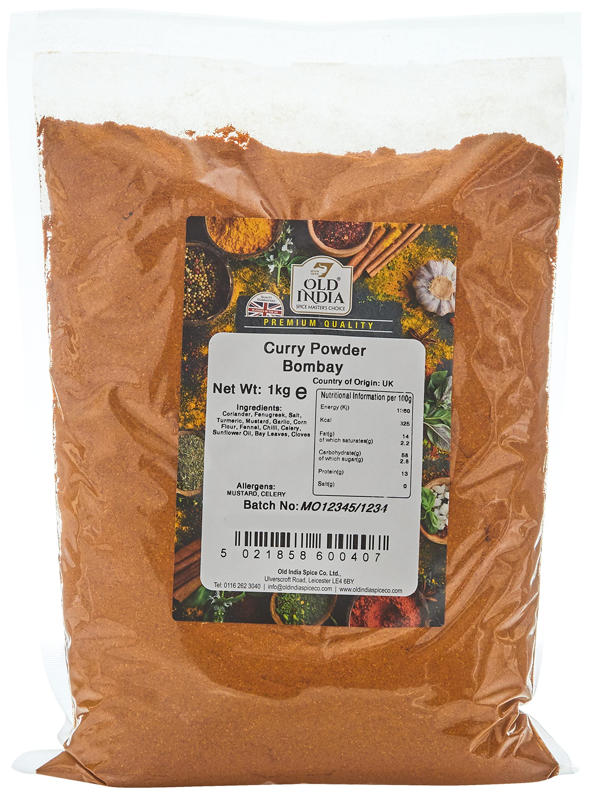 Old India Curry Powder Bombay 1kg
